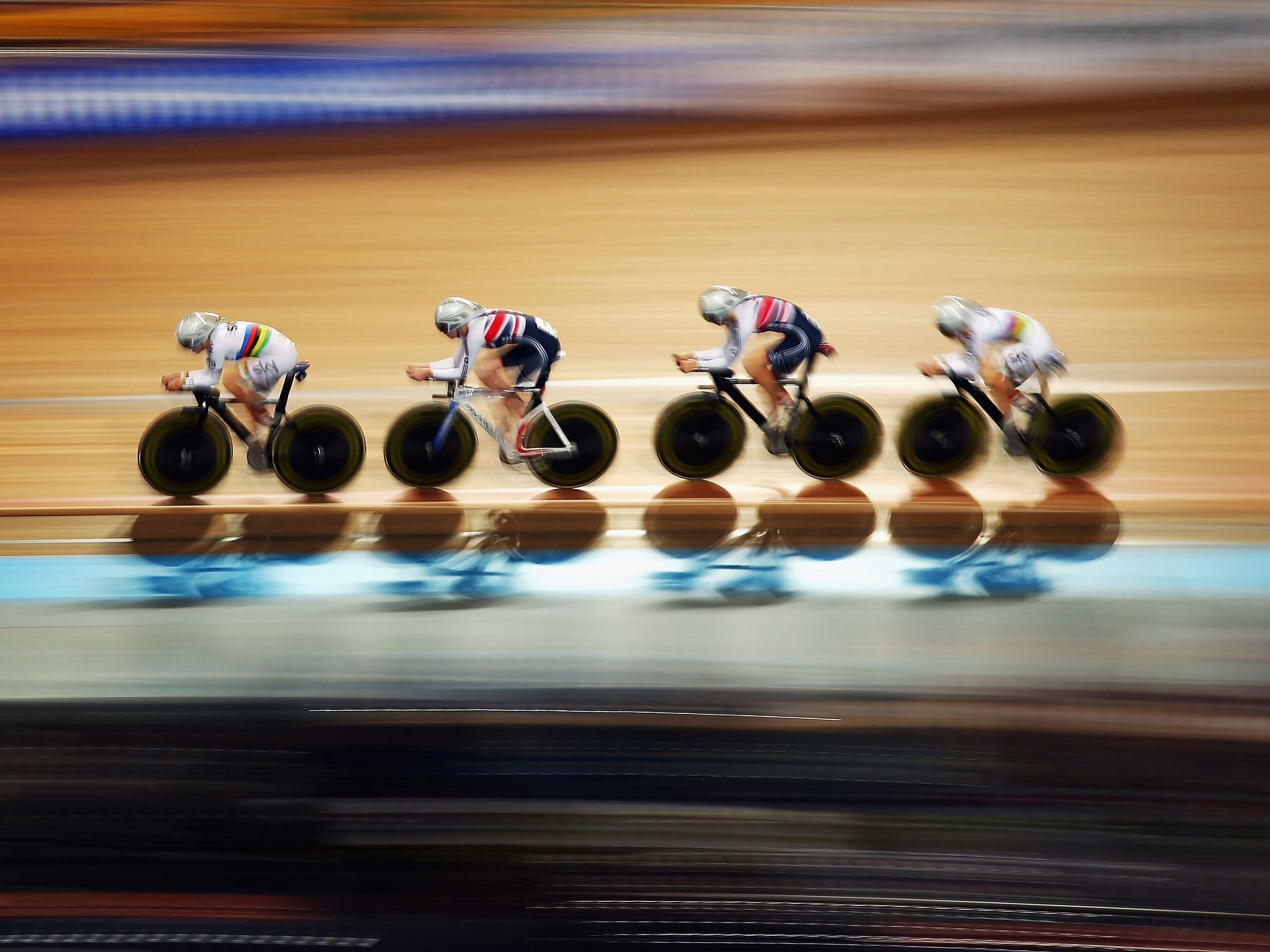 The British women's team pursuit have taken more than 10 seconds off their time in two months