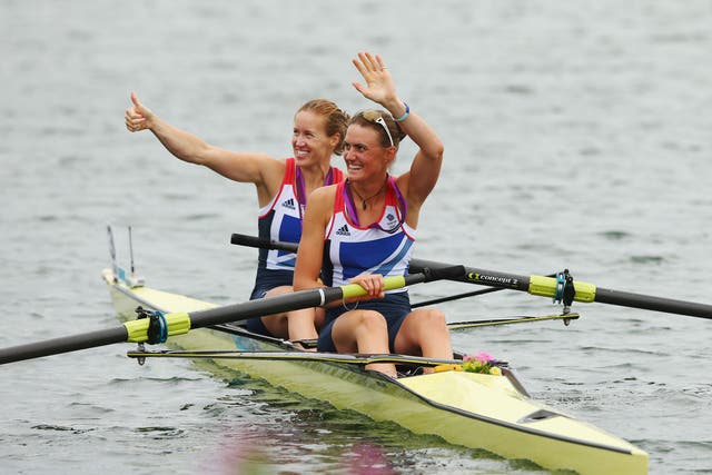 Helen Glover and Heather Stanning kickstarted the Team GB gold rush at London 2012 