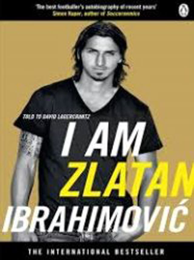'I Am Zlatan' - the autobiography by Zlatan Ibrahimovic