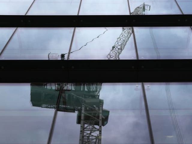 Three-quarters of Britain’s active cranes are in London and the Home Counties