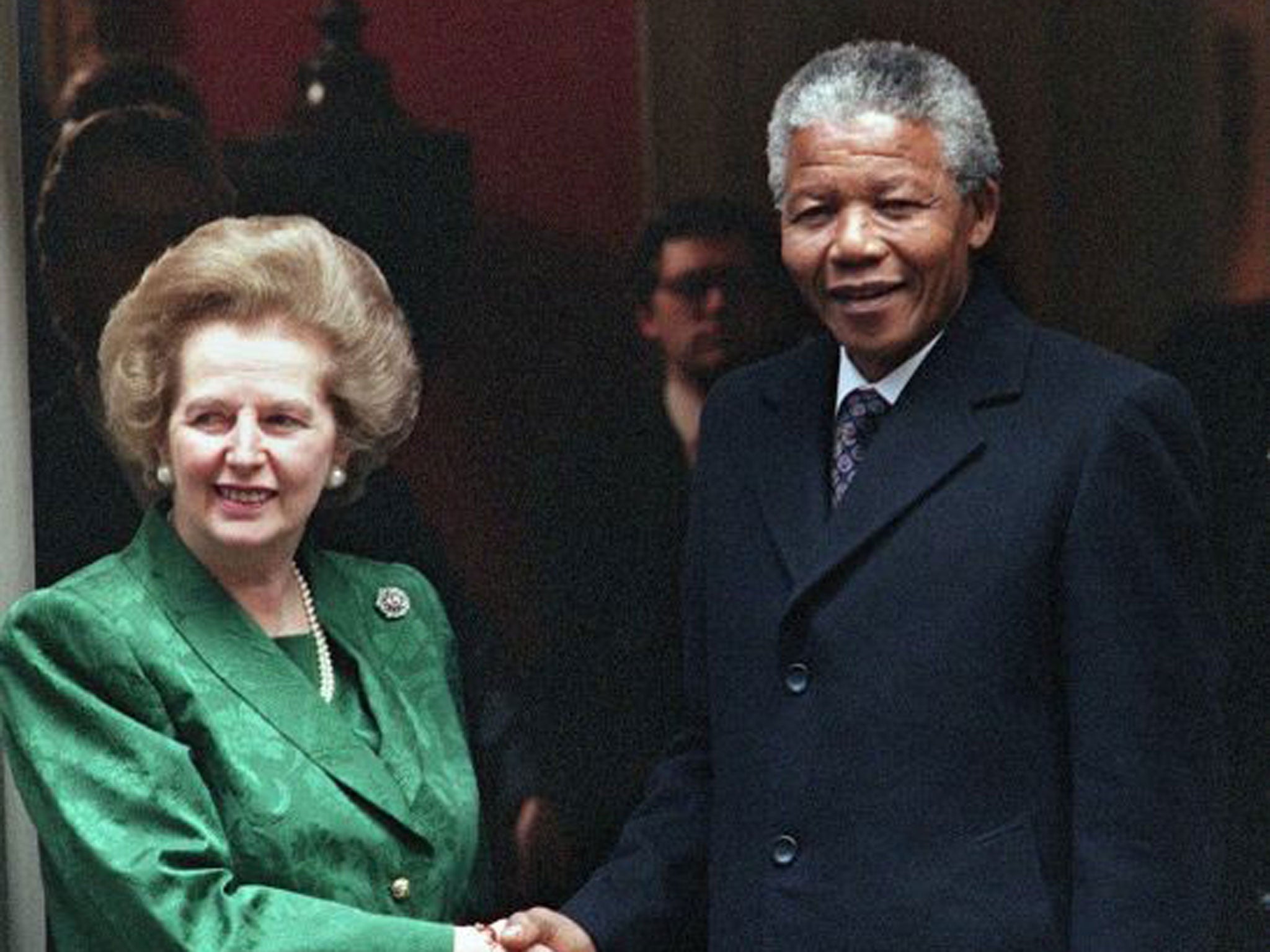 Friend or foe? Margaret Thatcher and Nelson Mandela at No 10 in 1990
