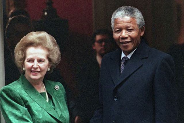 Friend or foe? Margaret Thatcher and Nelson Mandela at No 10 in 1990