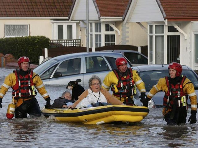 The report also warns that significantly more roads, railway lines, care homes, schools, emergency services, hospitals and even mobile phone masts will be at risk because of flooding