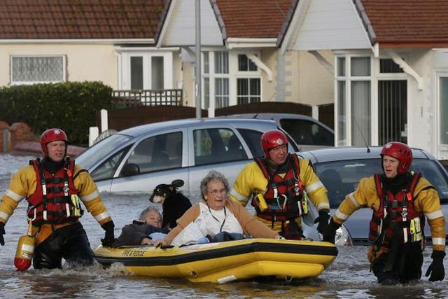 The report also warns that significantly more roads, railway lines, care homes, schools, emergency services, hospitals and even mobile phone masts will be at risk because of flooding