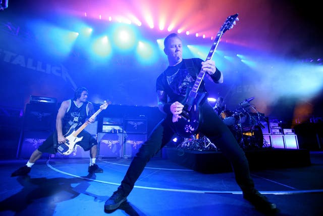 Metallica will play Antarctica on Sunday