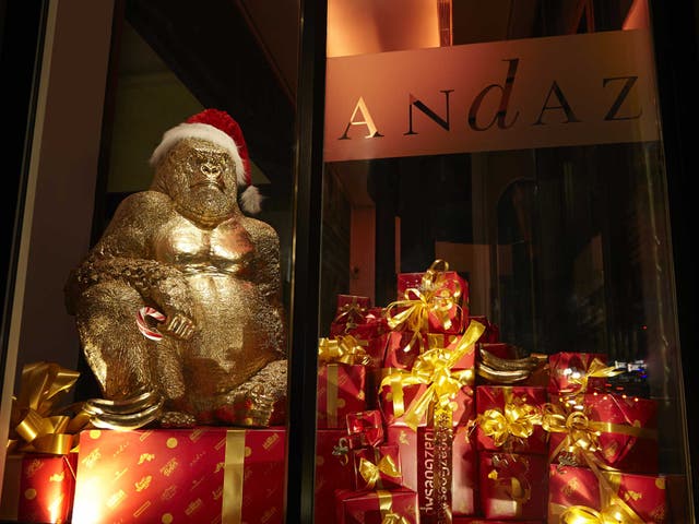 A collaboration between the Andaz hotel and the Old Spitalfield Market means alternative festive fun