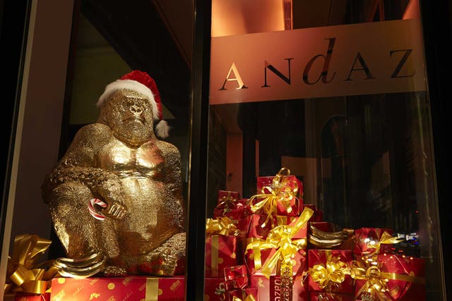 A collaboration between the Andaz hotel and the Old Spitalfield Market means alternative festive fun