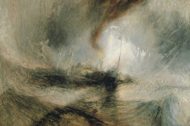 Snow Storm – steam-boat off a Harbour’s Mouth by Turner