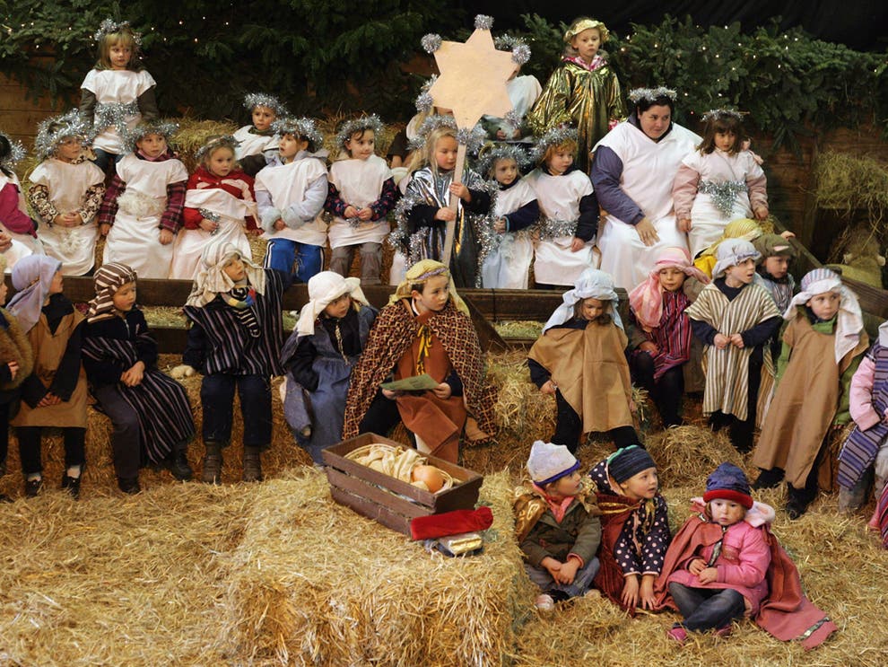 In Christmas nativity plays, the lead roles go to the children with flaxen hair and fair skin