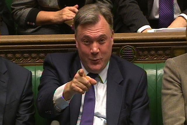 Ed Balls insisted he 'couldn’t give a toss' about speculation he could be ousted as shadow Chancellor