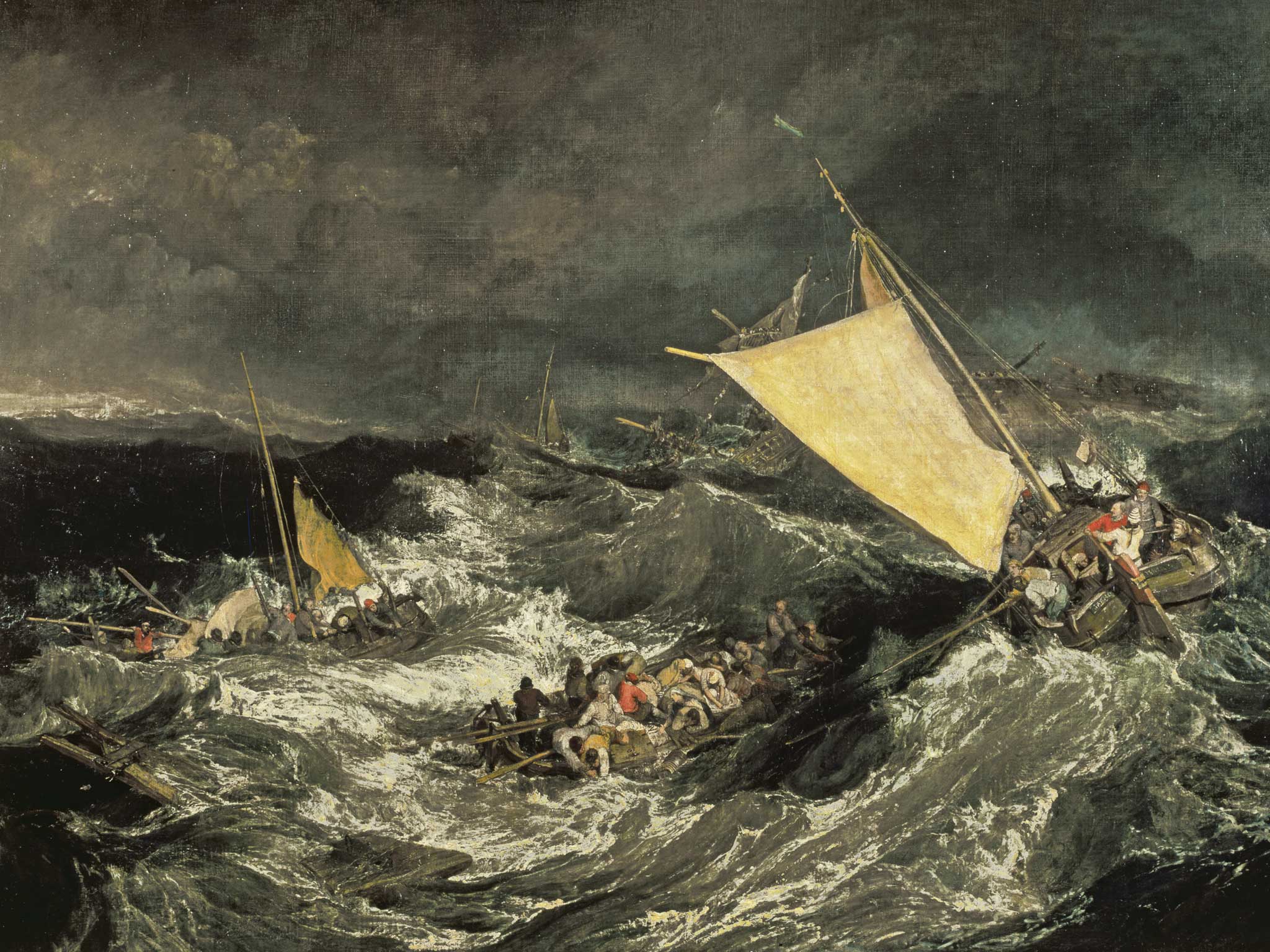 The Shipwreck, by Turner