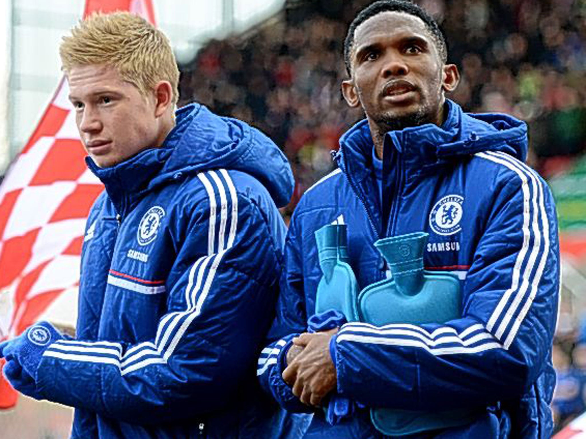 Samuel Eto’o (right) and Chelsea’s other strikers have failed to deliver in front of goal