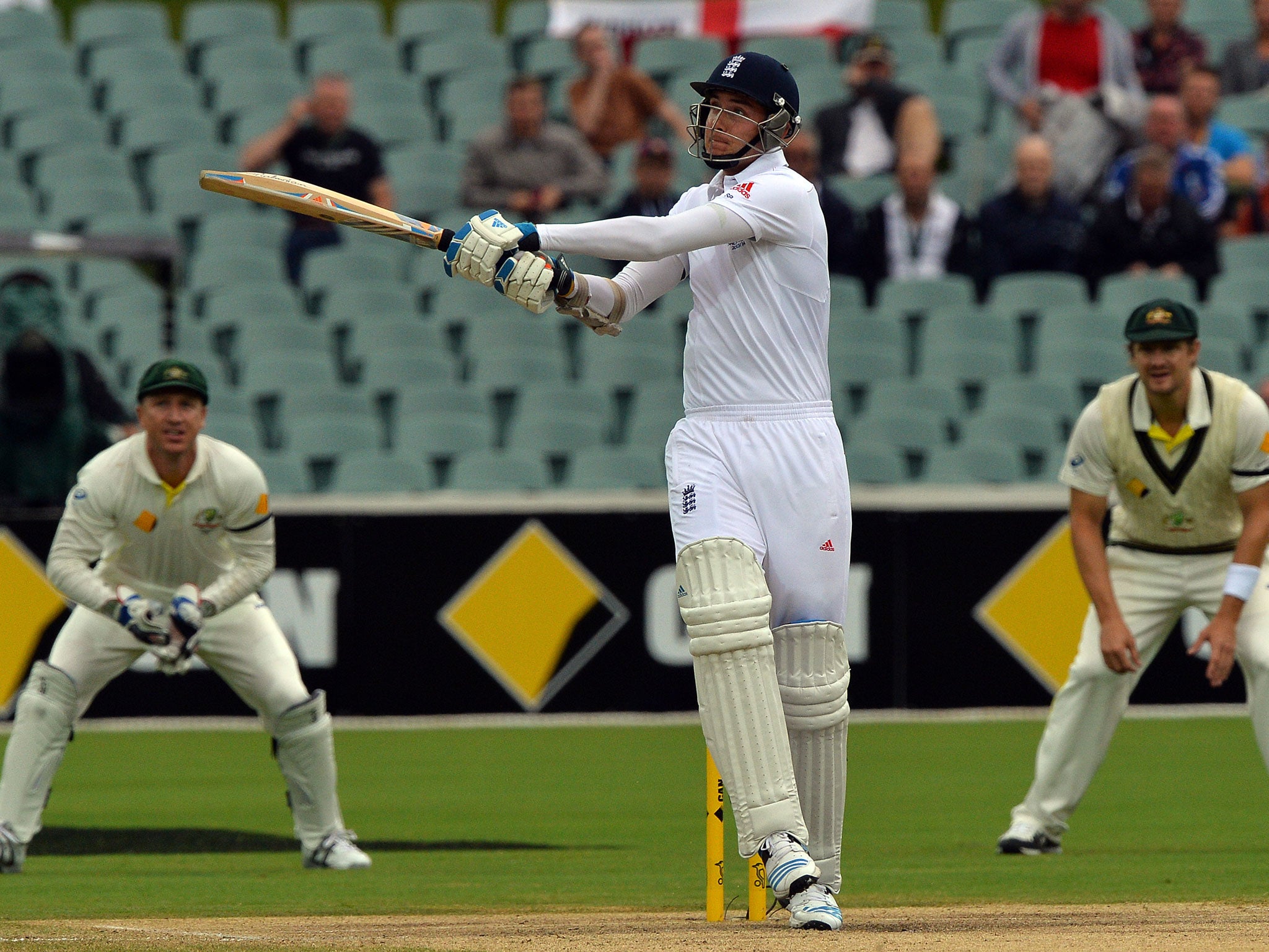 Stuart Broad suffered a thoughtless dismissal in the day’s first over