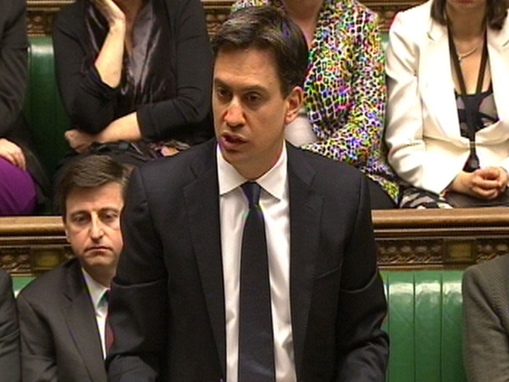 Ed Miliband's 'cost of living crisis' is under threat