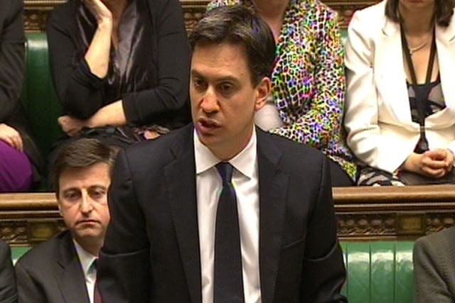Ed Miliband has argued that the package could not go ahead during the biggest cost of living crisis for a generation