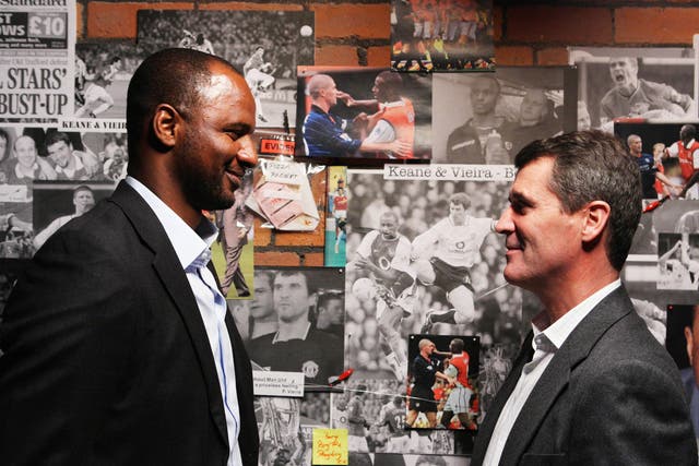 Patrick Vieira and Roy Keane have teamed up to talk about their playing days 