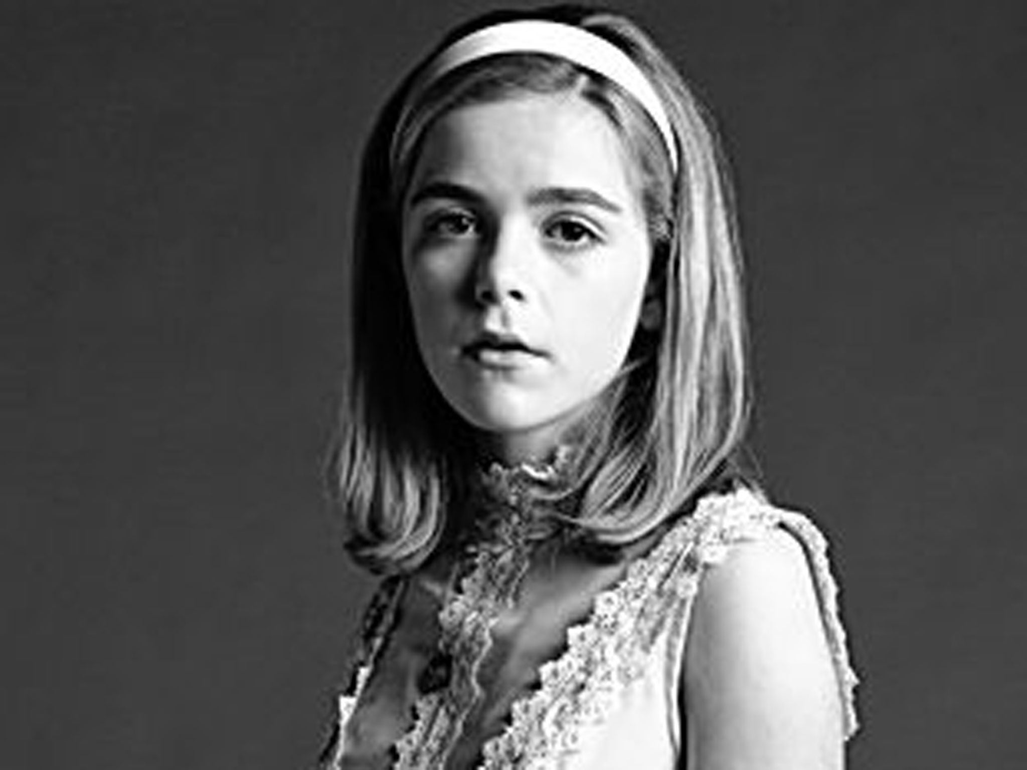 Branching out: Kiernan Shipka as Sally Draper