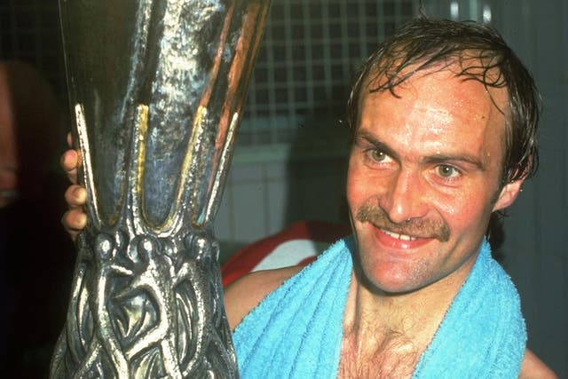 Mick Mills pictured when a player for Ipswich in 1981