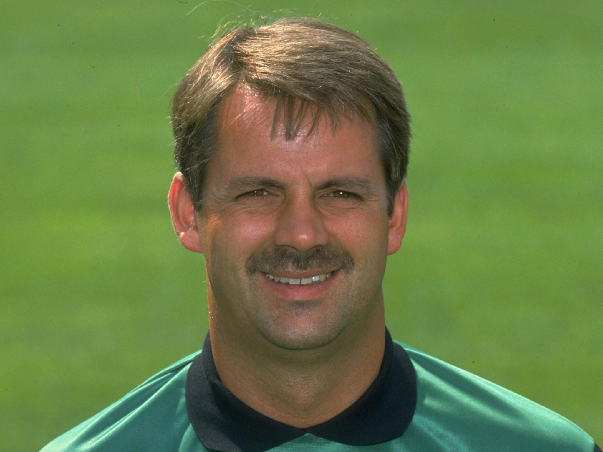Former Stoke City keeper Peter Fox pictured in 1990
