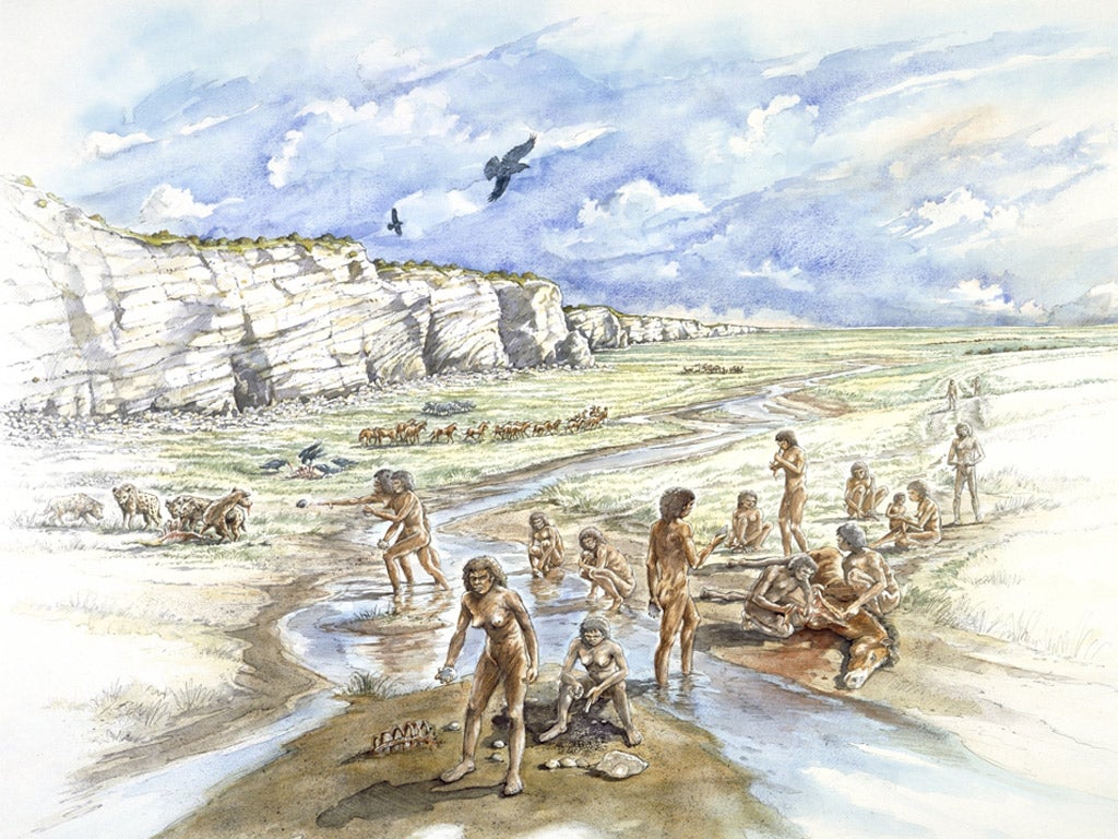 early humans farming