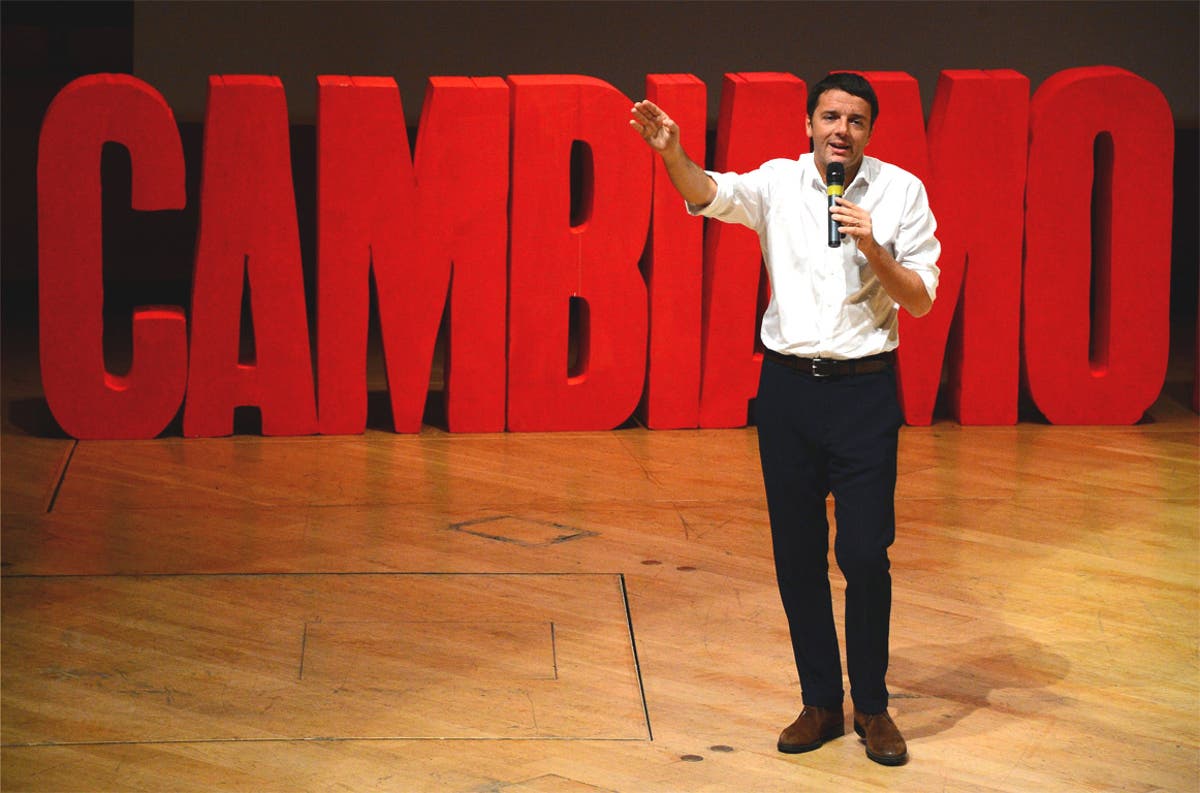 Dawn of a new era: Italy’s ‘Tony Blair’ shakes up centre left with