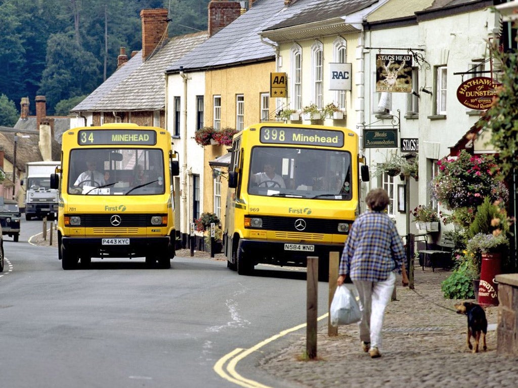 In some rural areas, almost every bus route is subsidised by the local council, and these are vulnerable as funding cuts bite further