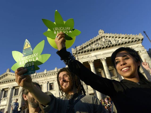 Uruguay's Senate gave final congressional approval to create the world's first national marketplace for legal marijuana, an audacious experiment that will have the government oversee production, sales and consumption of a drug illegal almost everywhere el