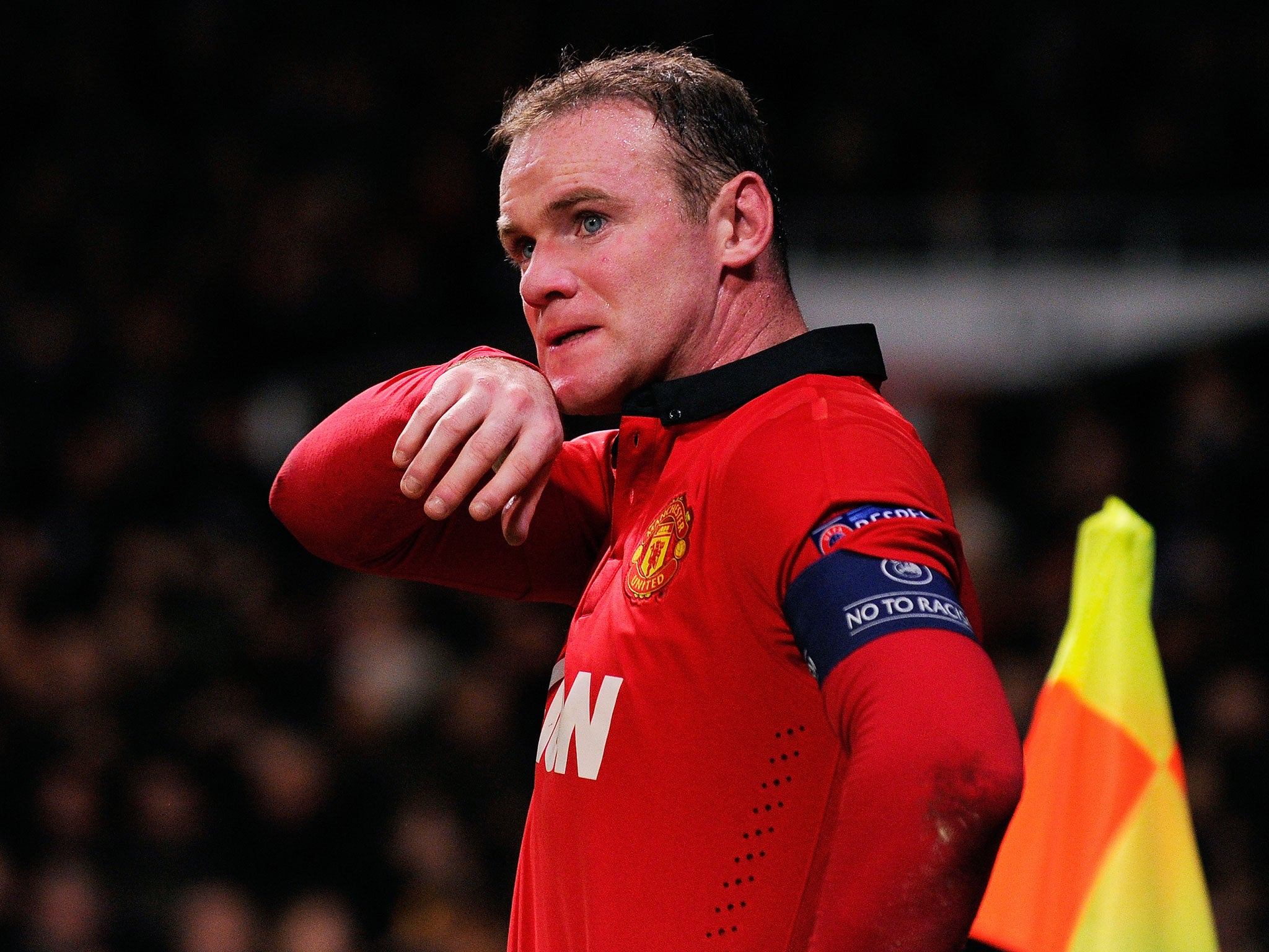 Moyes will look towards Rooney to lead the attack on Sunday