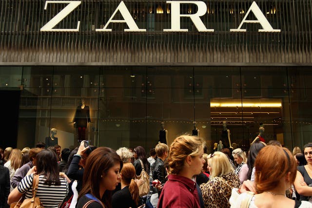 Zara owner Inditex’s rapid growth is slowing as the Spanish giant, and world’s biggest fashion retailer, saw profits stay flat.