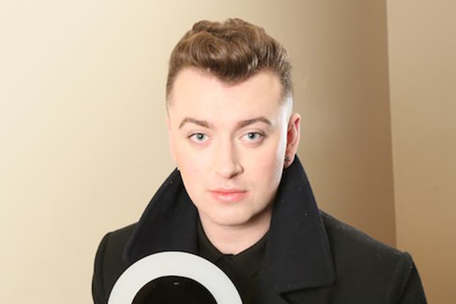 Sam Smith, who has been tipped for success in 2014, with his Critics' Choice Award 