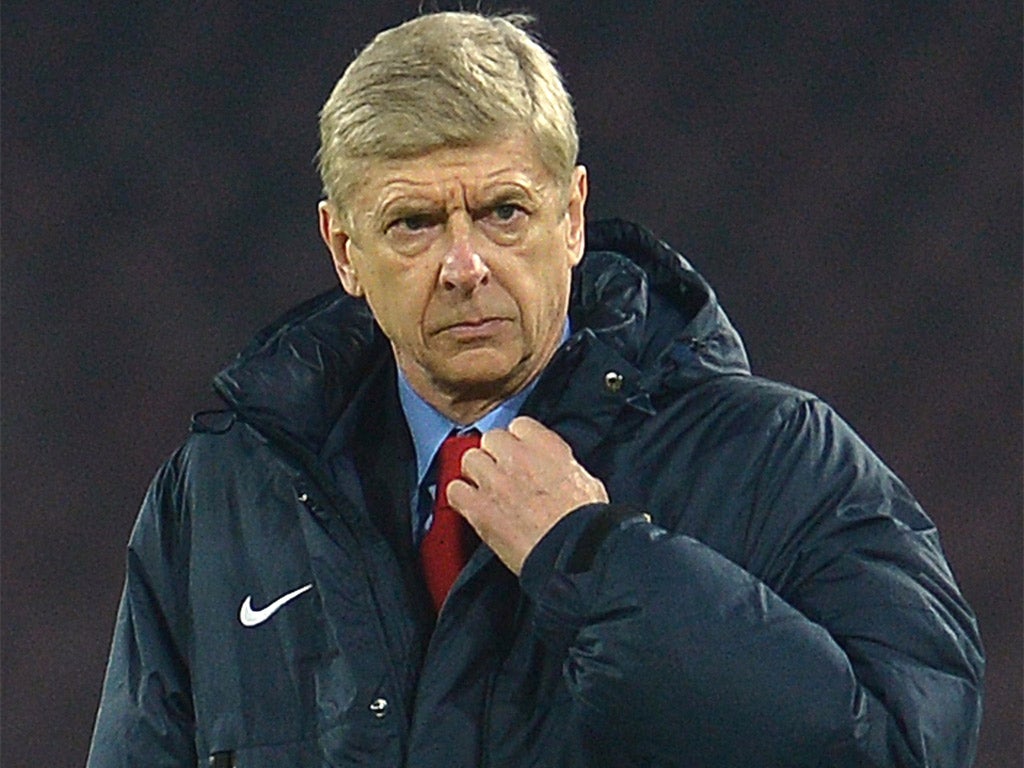 Arsene Wenger knows Arsenal will be up against it in the next round after missing out on topping their group