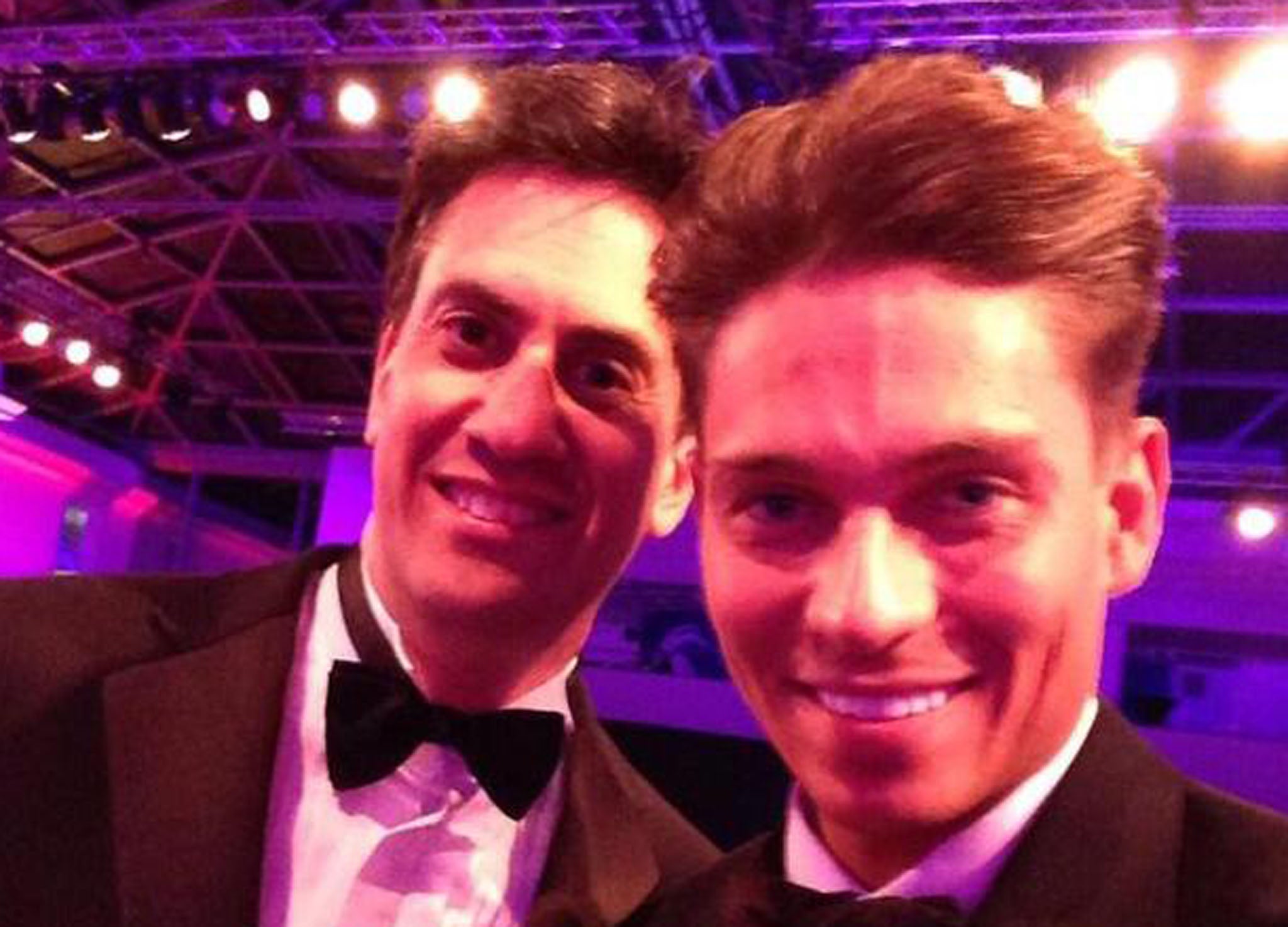 The leader of the Labour party posed with ‘salty potato’ fan Joey Essex for a bizarre ‘selfie’ at the Sun's Military Awards in London