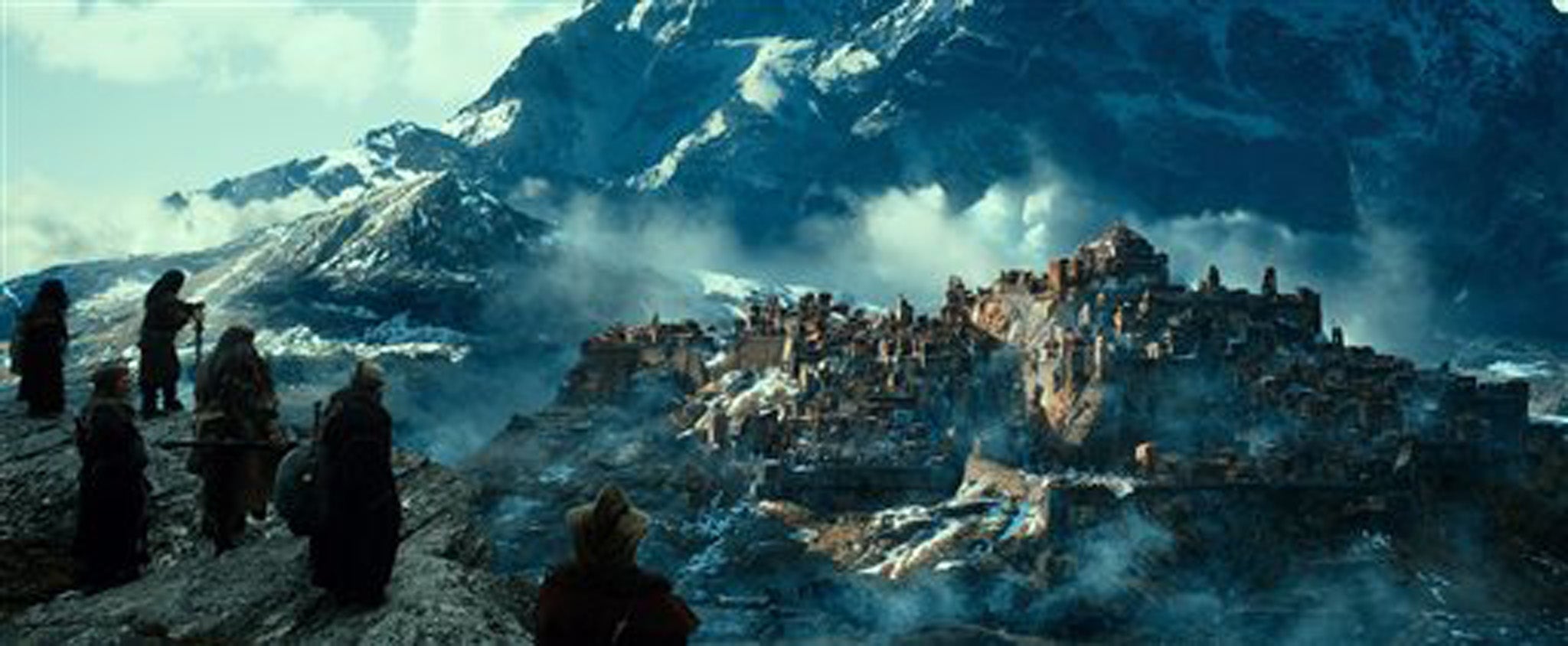 A scene from Peter Jackson's The Hobbit: The Desolation of Smaug