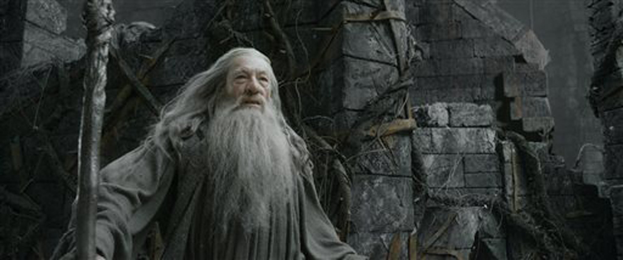 Ian McKellen stars in The Hobbit: The Desolation of Smaug