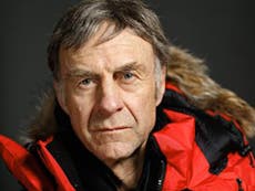 Sir Ranulph Fiennes calls for urgent action on climate change after