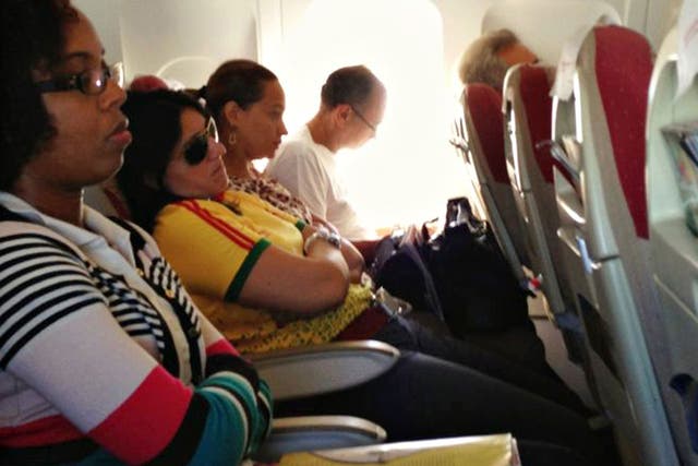 Switched on: the use of gadgets throughout flights is welcome news