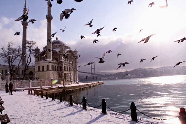 East meets west: the Bosphorus connects Istanbul’s two sides