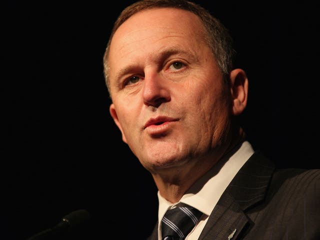 John Key, or - as he is also known - "unidentified guest"