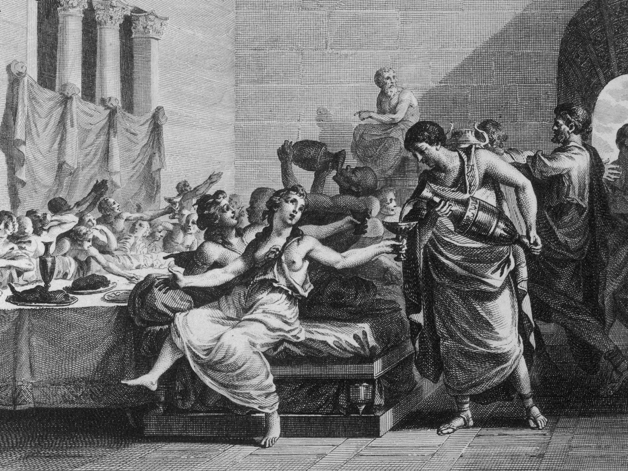 The Roman festival of Saturnalia