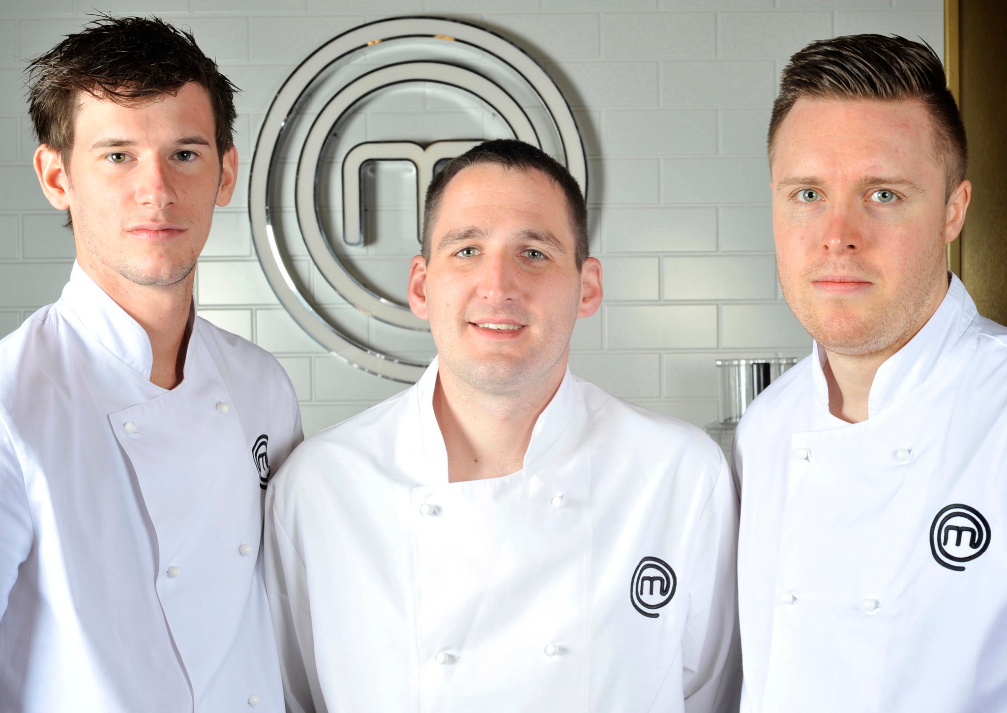 Adam Handling, Scott Davies and Steven Edwards will compete in tonight's final of Masterchef: The Professionals