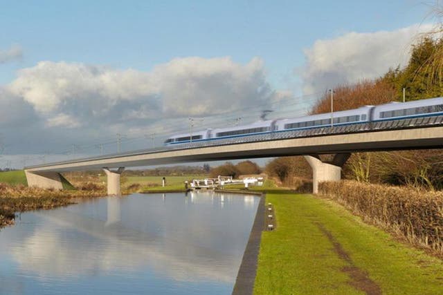 The cost of the project in its entirety is estimated at £42.6 billion with £7.5 billion needed for the high-speed trains