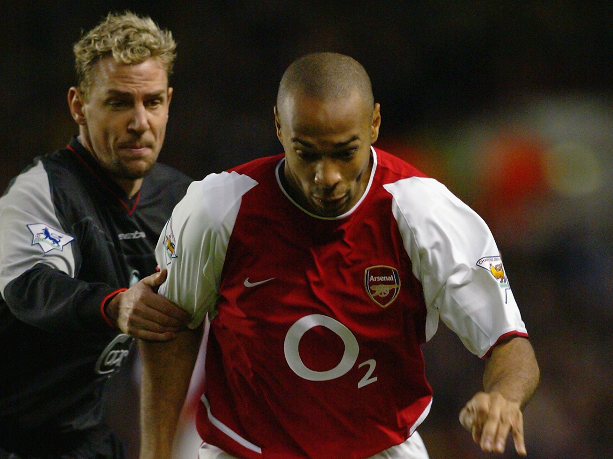Thierry Henry during his playing days at Arsenal