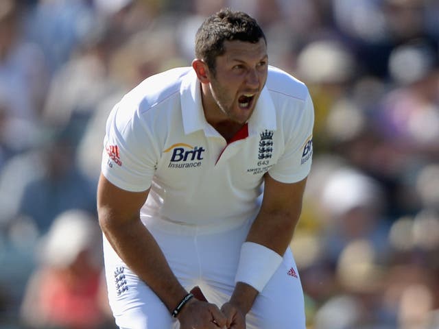 England bowler Tim Bresnan struggled on his return to the side in the Third Ashes Test