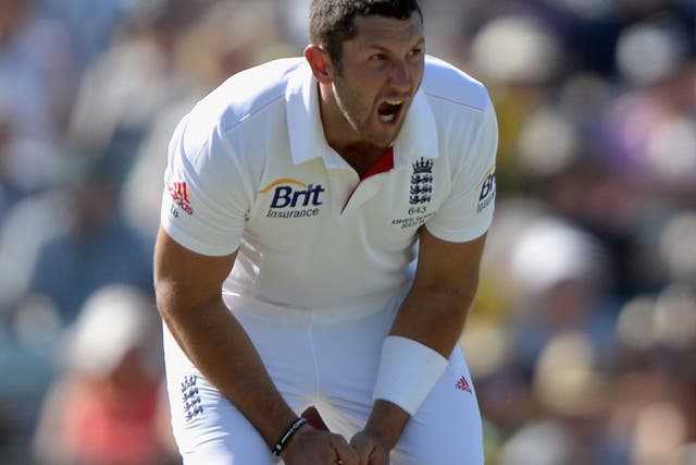 England bowler Tim Bresnan struggled on his return to the side in the Third Ashes Test