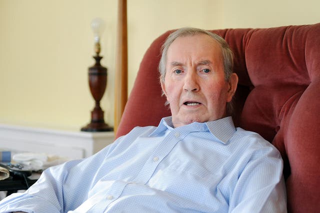 James Grey, 85, is worried about spending Christmas Day by himself 