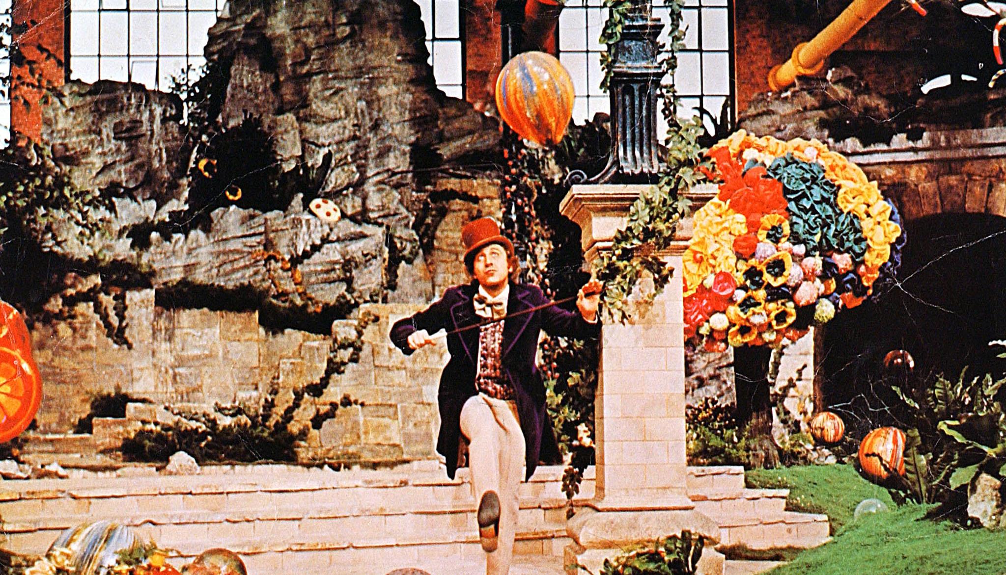 Gene Wilder as Willy Wonka in the 1971 adaptation of Roald Dahl's novel