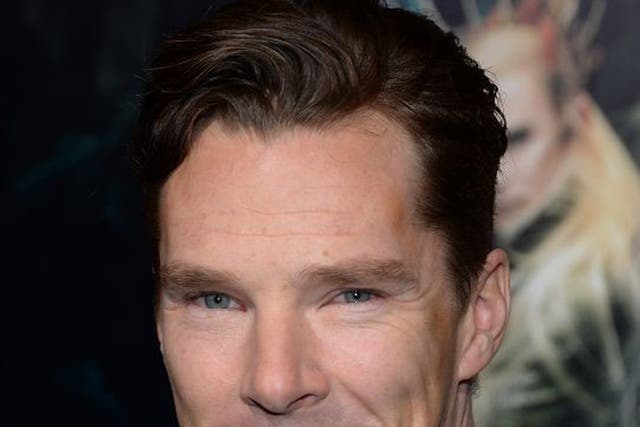 Man of letters: Benedict Cumberbatch