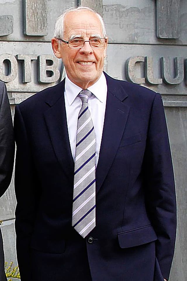 Stoke City owner Peter Coates