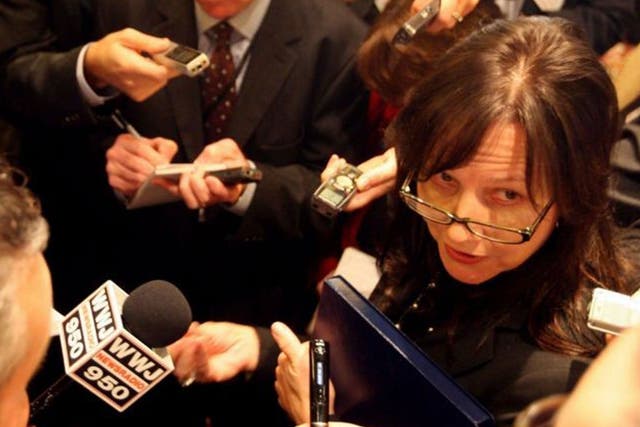 Head turning: Mary Barra, the world’s first woman to lead a major car company