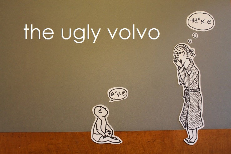 The baby list came from comic Rachel D'Apice, who writes a blog the ugly volvo